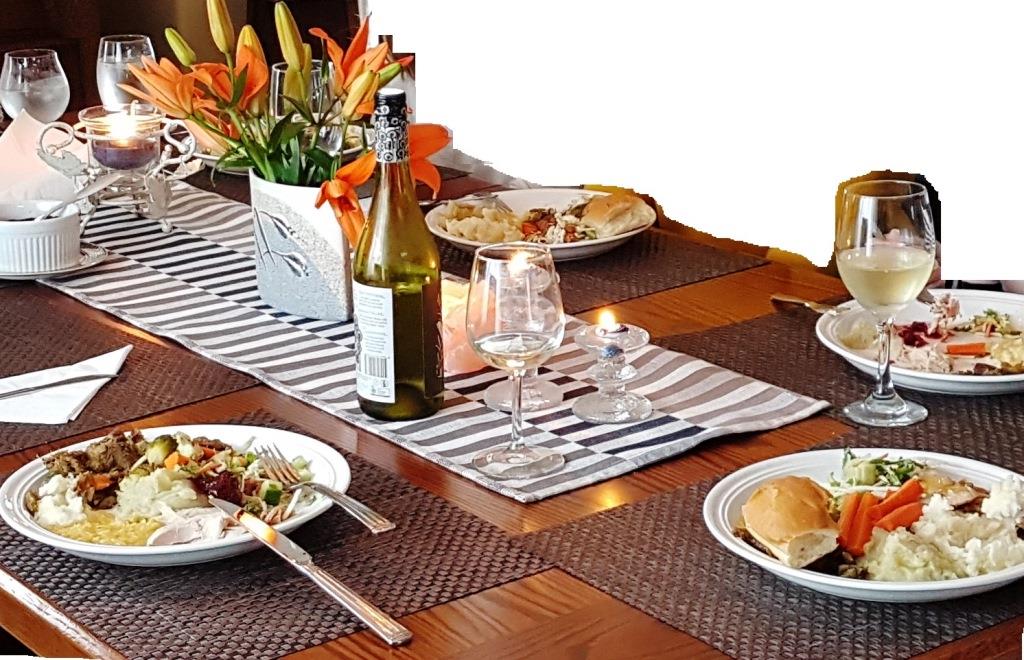 Turkey Day is coming! - example table setting
